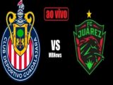 ASSISTIR AO VIVO Guadalajara x Juarez CAMPEONATO Mexicano 2022/2023, LIGA MX SÁBADO (02/07), PALPITES